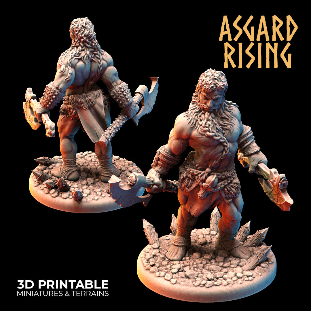 VIKINGS - Berserkers Modular Warband - Asgard Rising