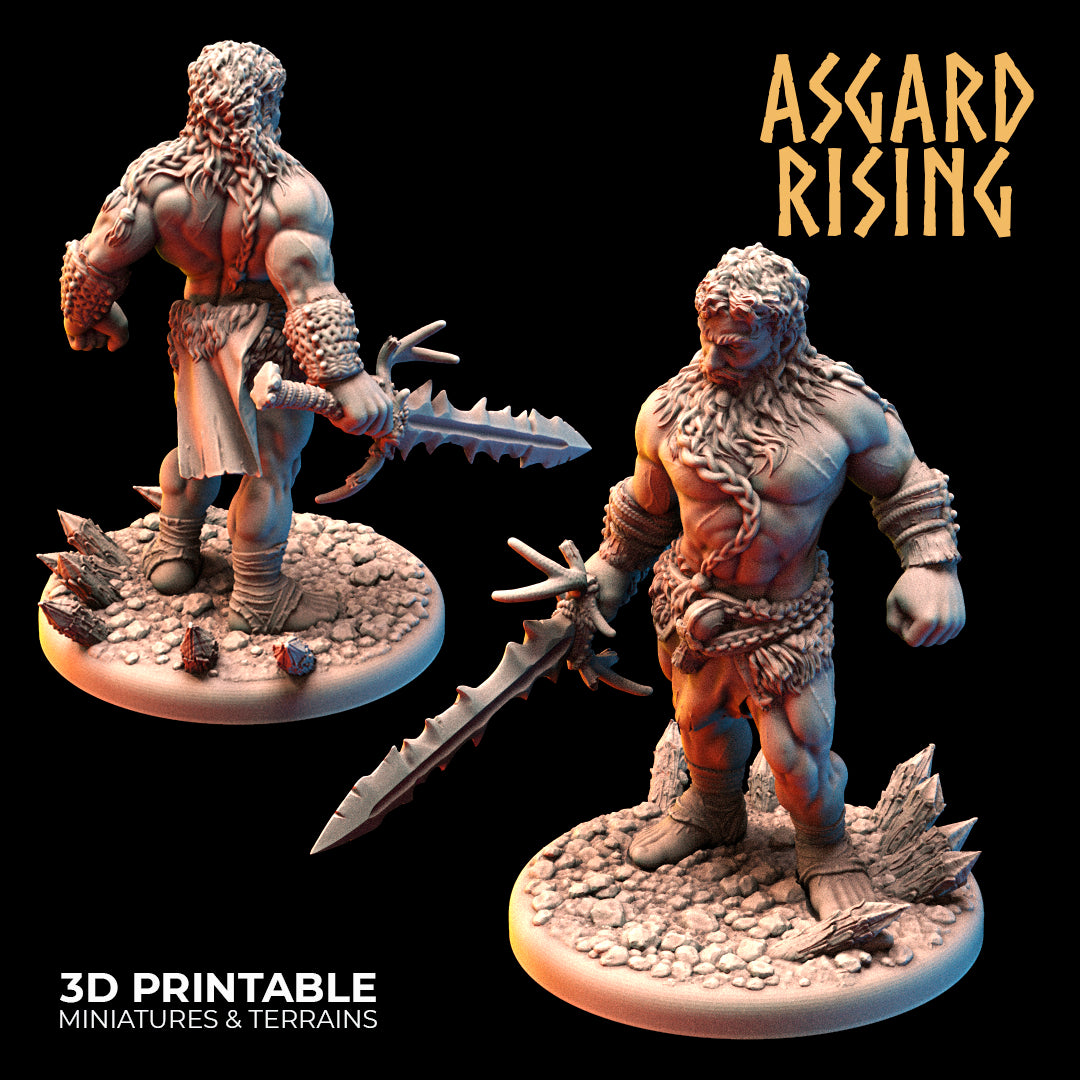 VIKINGS - Berserkers Modular Warband - Asgard Rising