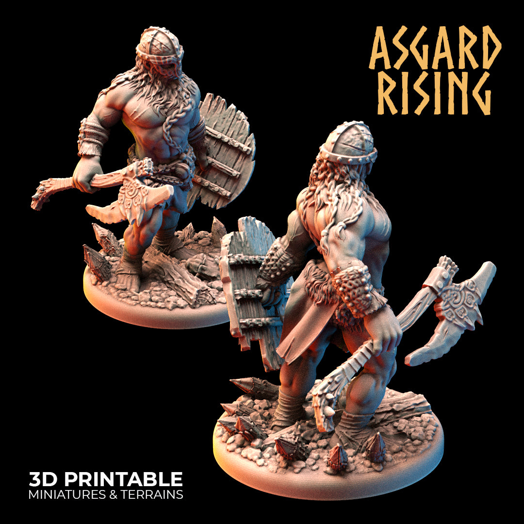 VIKINGS - Berserkers Modular Warband - Asgard Rising