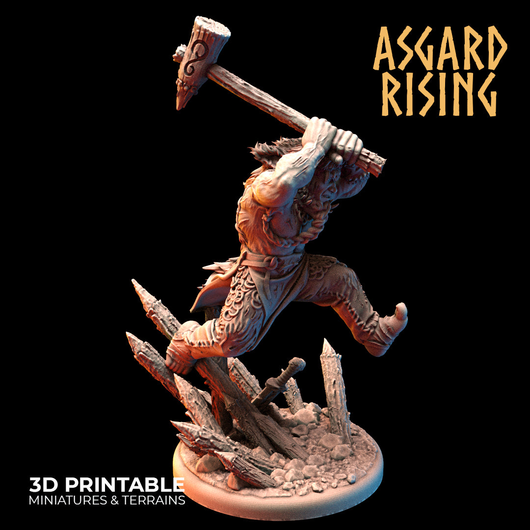 VIKINGS - Berserkers Modular Warband - Asgard Rising