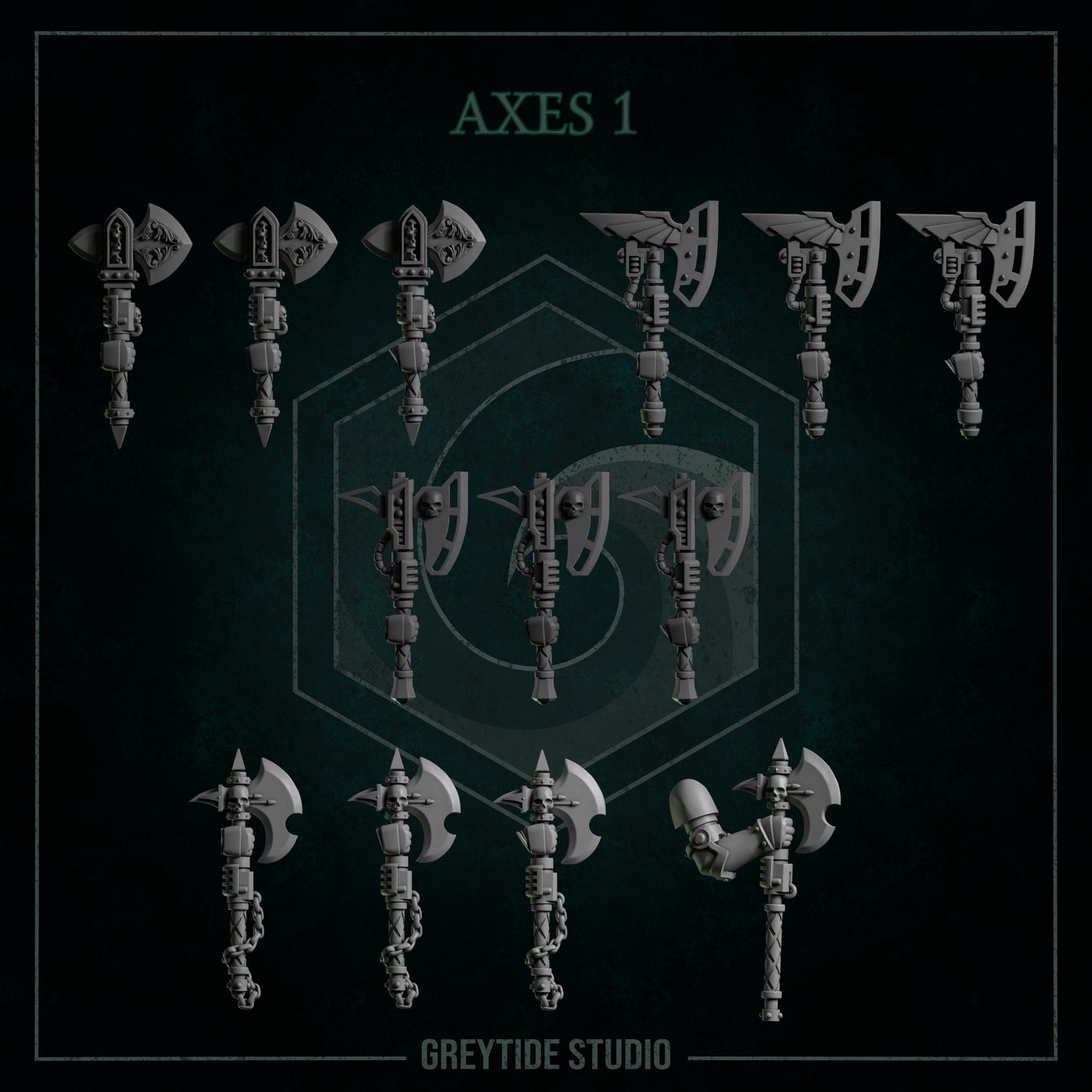 Axes énergétiques - GreyTide Studio