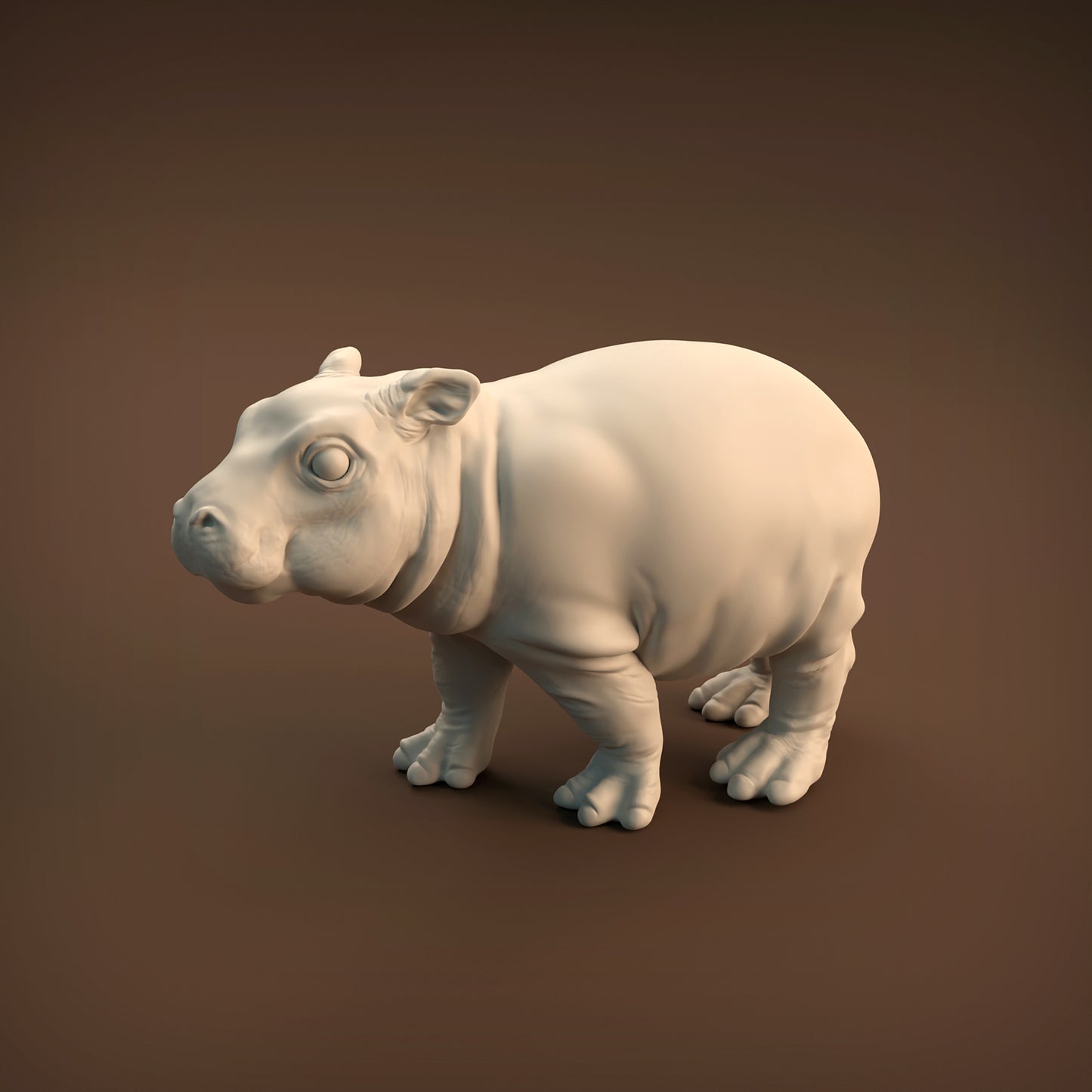 Baby Hippo - Animal Den Miniatures