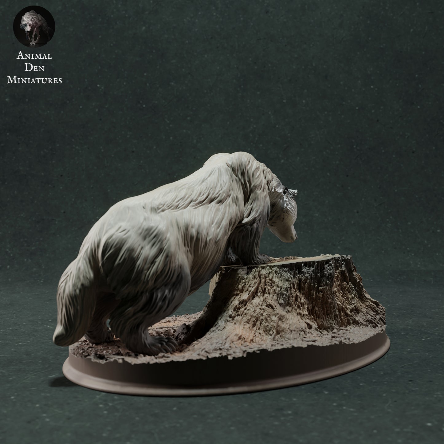 European Badger Sniffing - Animal Den Miniatures