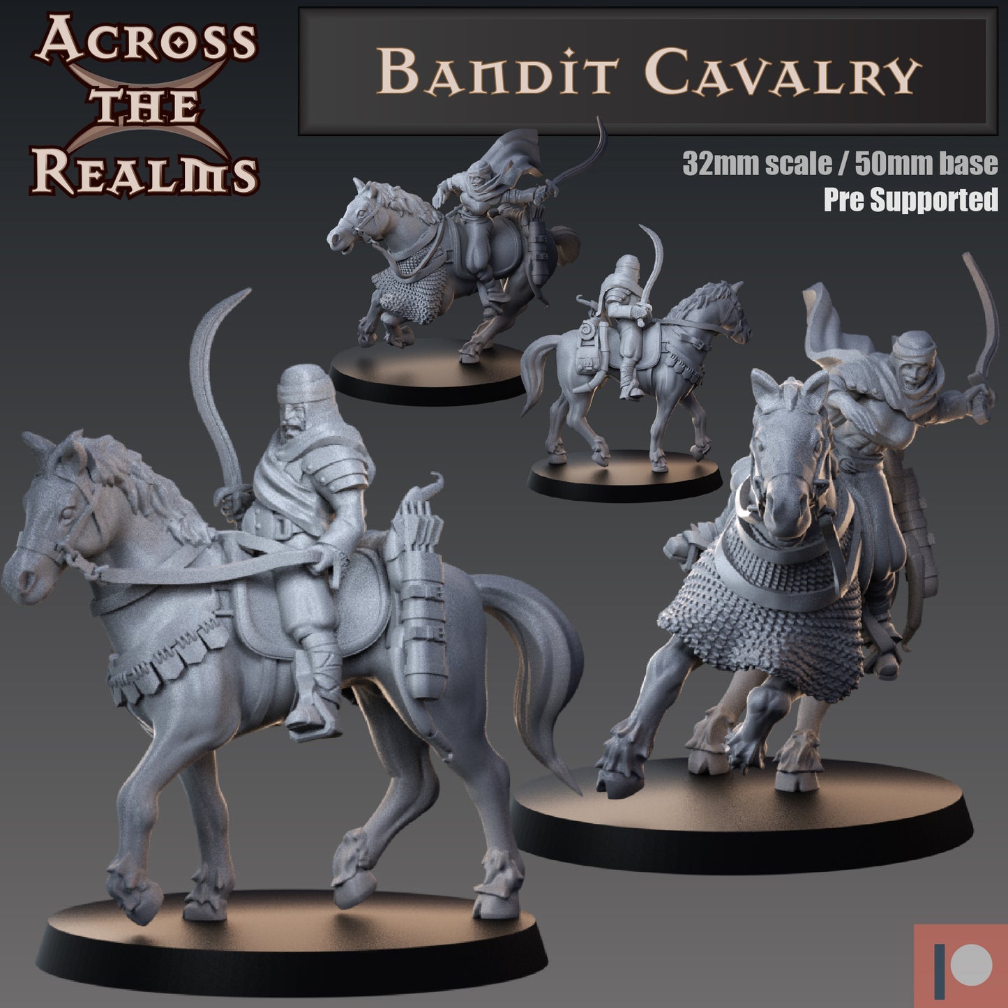 2x Bandit Cavalry - Across the Realms