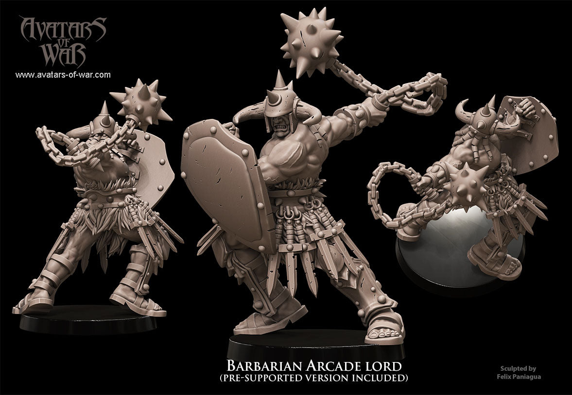 Barbarian Arcade Lord - Avatars of War – HammerLine