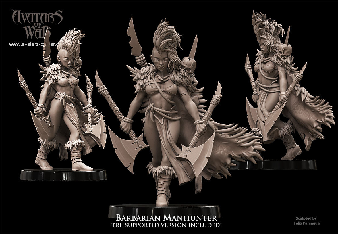 Barbarian Manhunter - Avatars of War