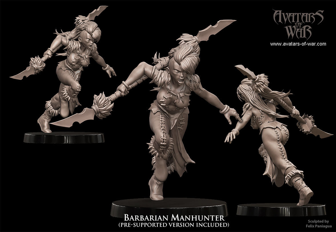 Barbarian Manhunter - Avatars of War