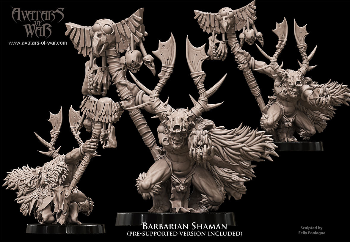 Barbarian Shaman - Avatars of War