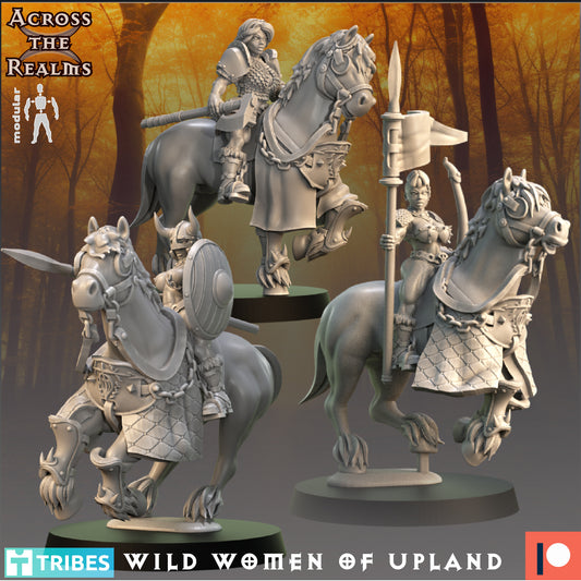 Wild Women of Upland Mounted - Across the Realms