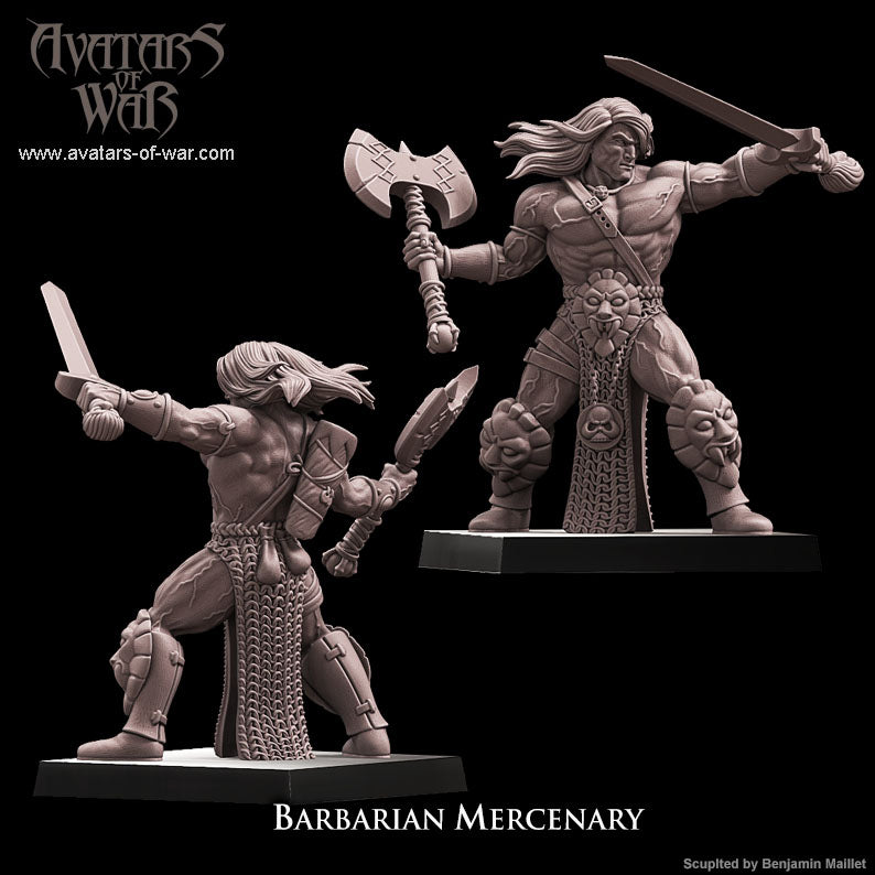 Barbarian Mercenary - Avatars of War