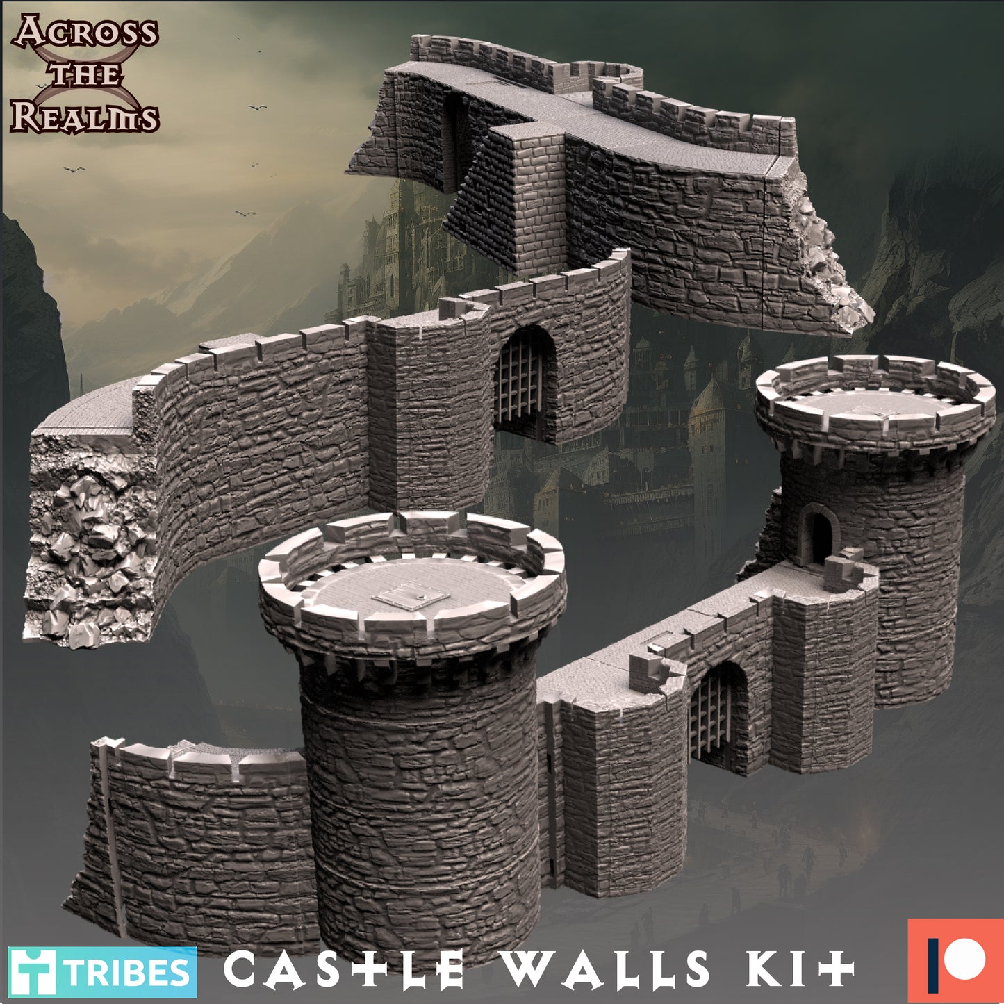 Castle Walls Kit - Across the Realms