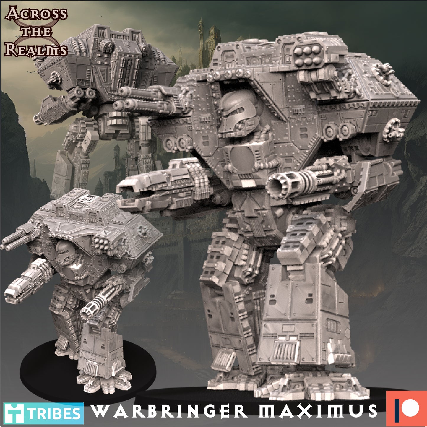 8mm Scale Warbringer Maximus - Across the Realms