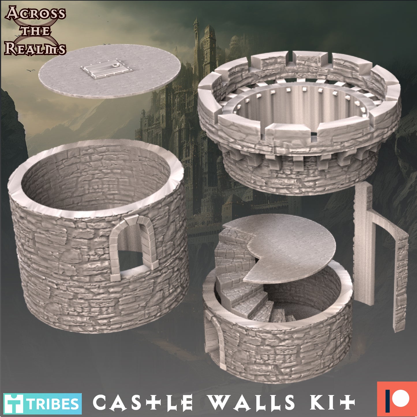 Castle Walls Kit - Across the Realms