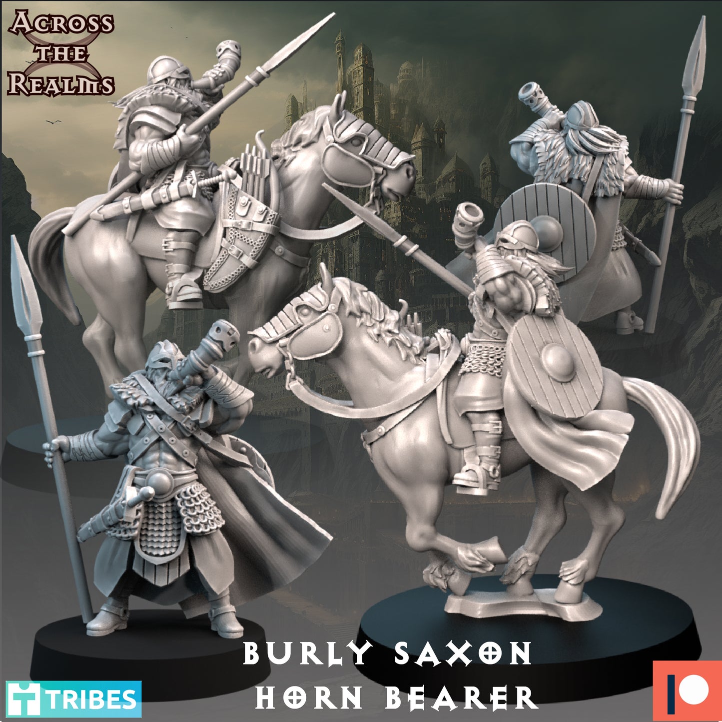 Burly Saxon War Party Army Bundle - Across the Realms