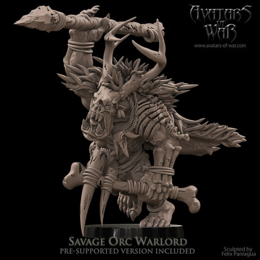 Savage Orc Warlord - Avatars of War