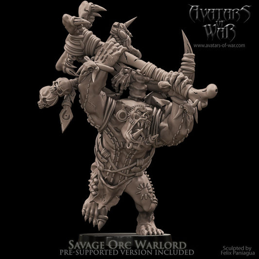 Savage Orc Warlord - Avatars of War