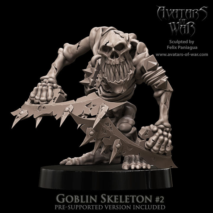 4x Goblin Skeletons - Avatars of War