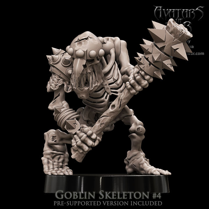 4x Goblin Skeletons - Avatars of War