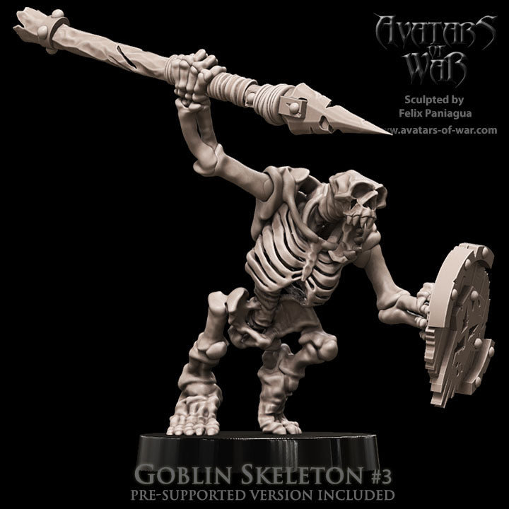 4x Goblin Skeletons - Avatars of War