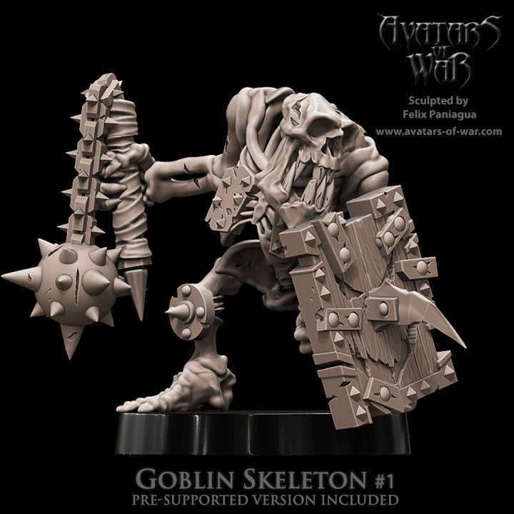 4x Goblin Skeletons - Avatars of War