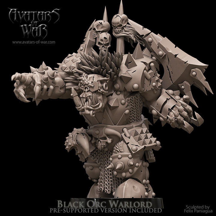 Black Orc Warlord - Avatars of War