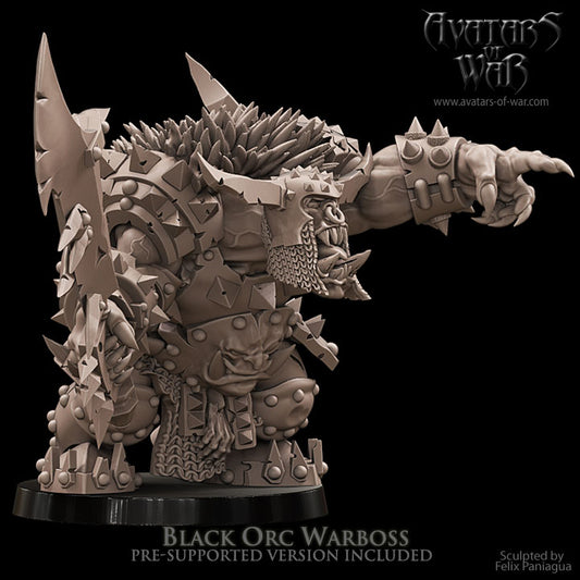 Black Orc Warboss - Avatars of War