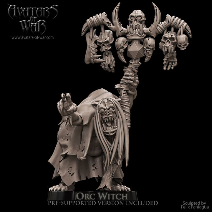 Orc Witch - Avatars of War