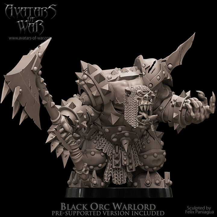 Black Orc Warlord - Avatars of War