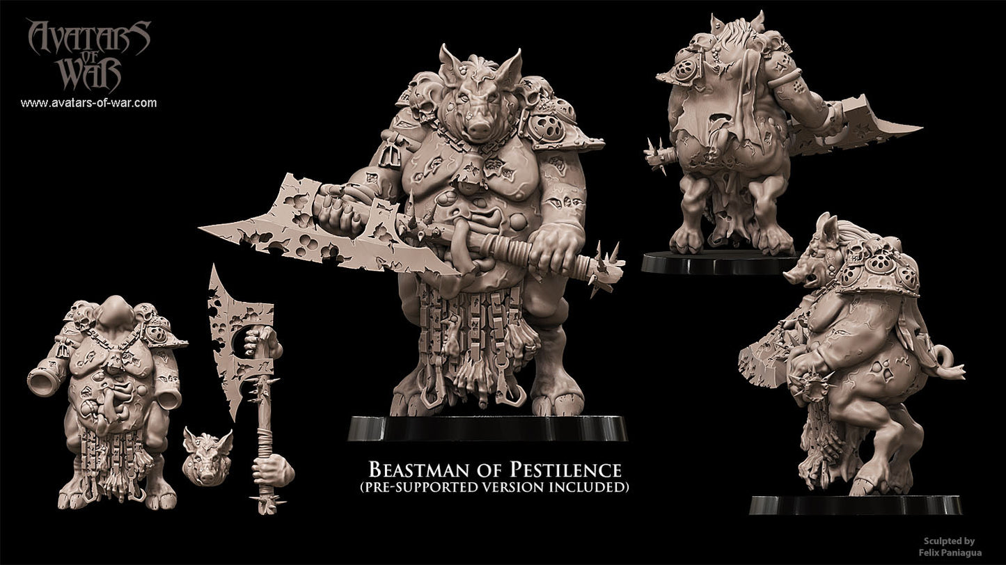 Beastman Lord of Pestilence - Avatars of War