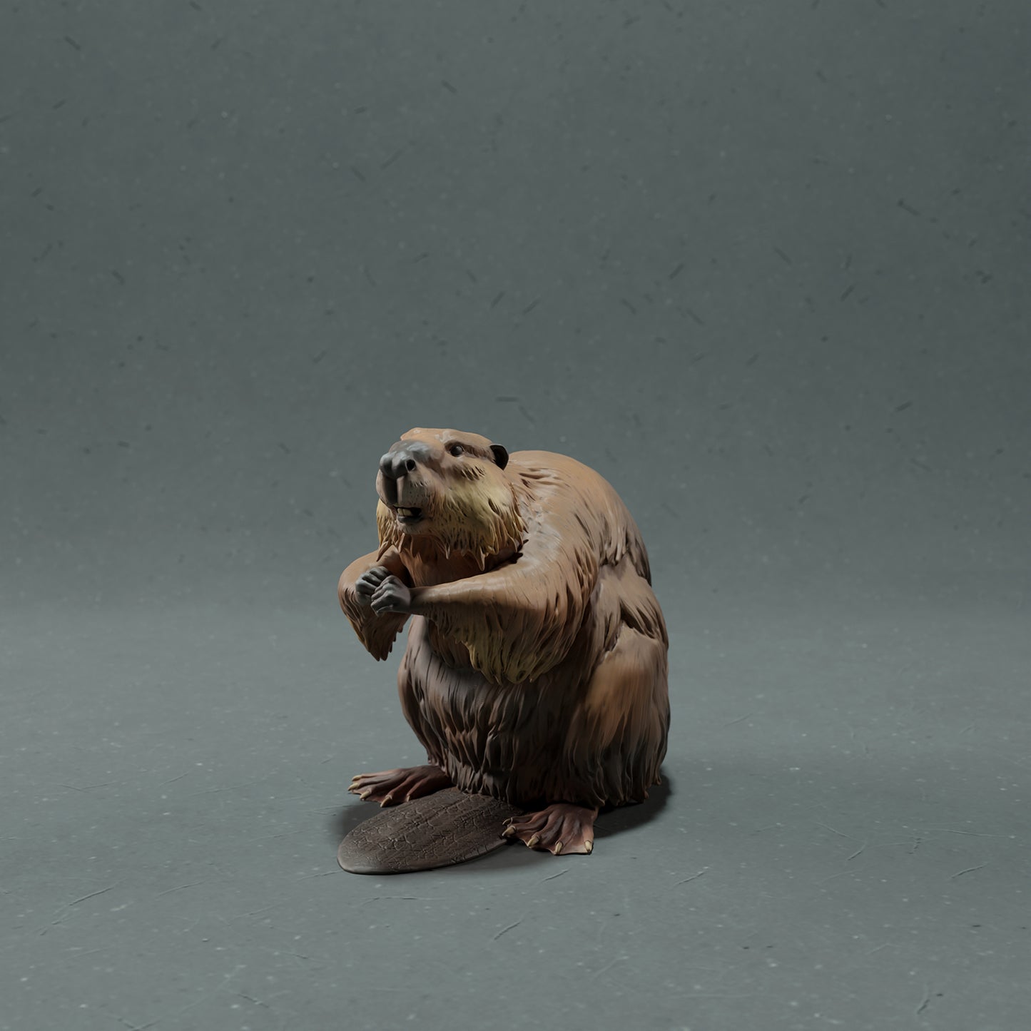 American Beaver - Animal Den Miniatures