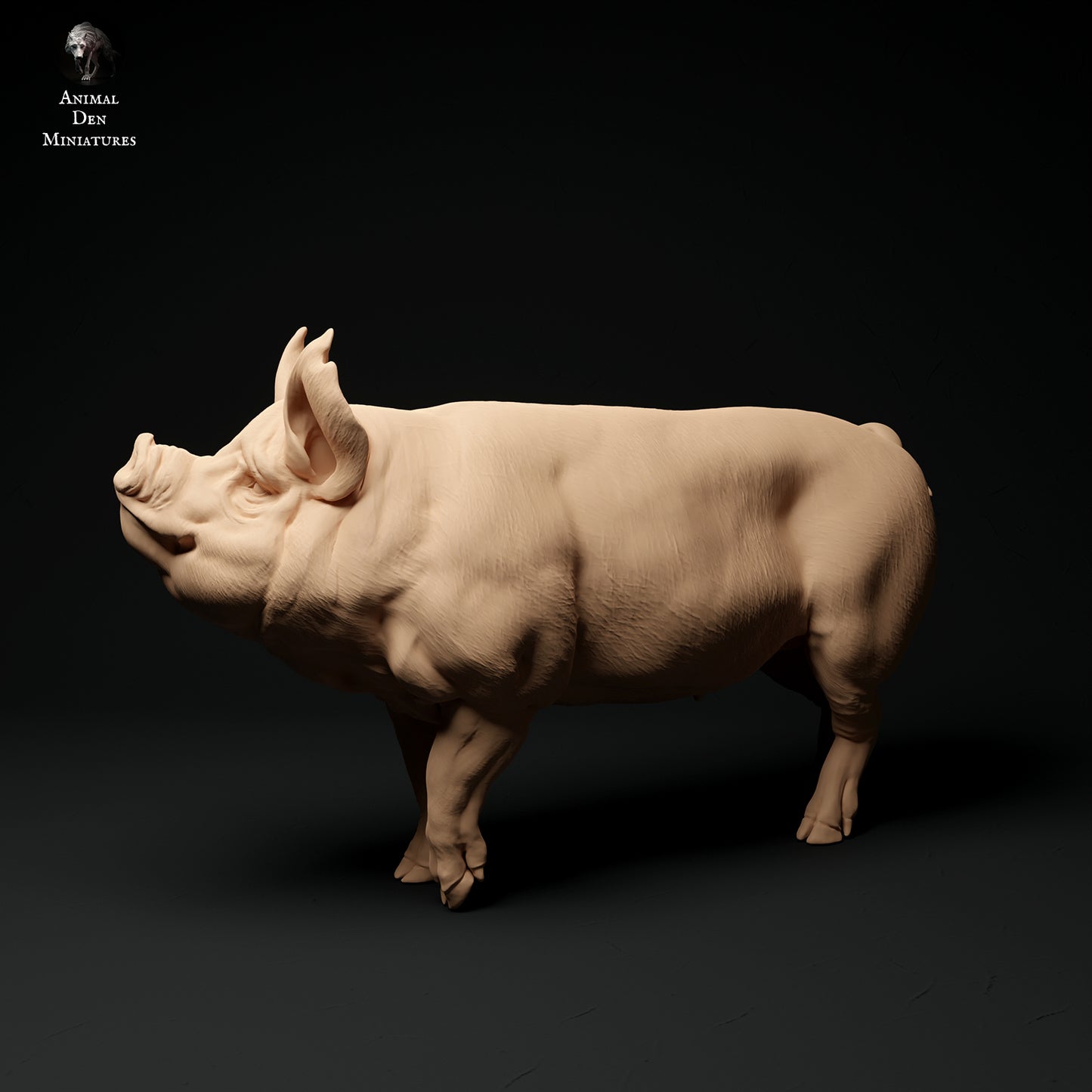 Berkshire Boar - Animal Den Miniatures