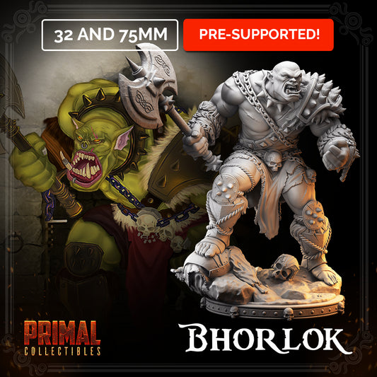 Orc - Bhorlok - MASTERS OF DUNGEONS QUEST - Primal Collectibles