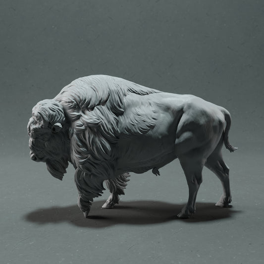 American Bison - Animal Den Miniatures