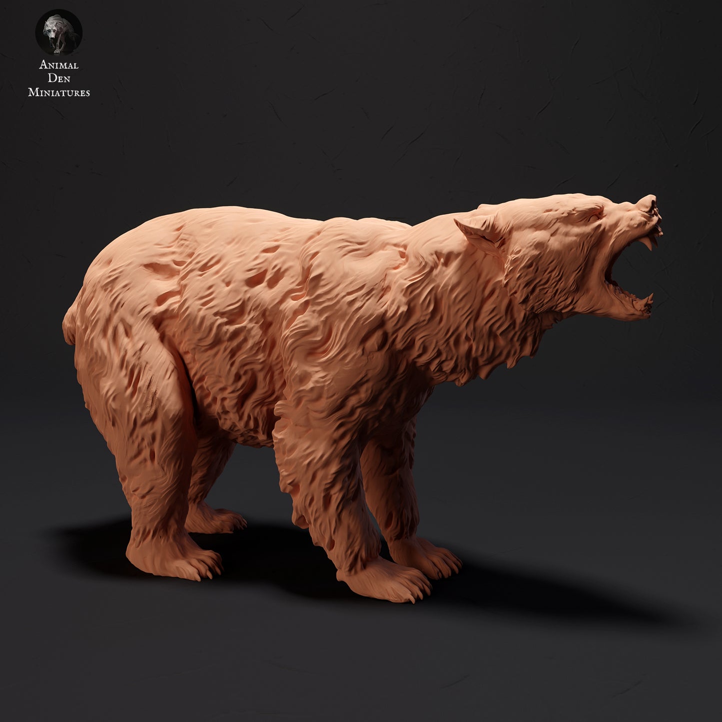 Black Bear Angry - Animal Den Miniatures