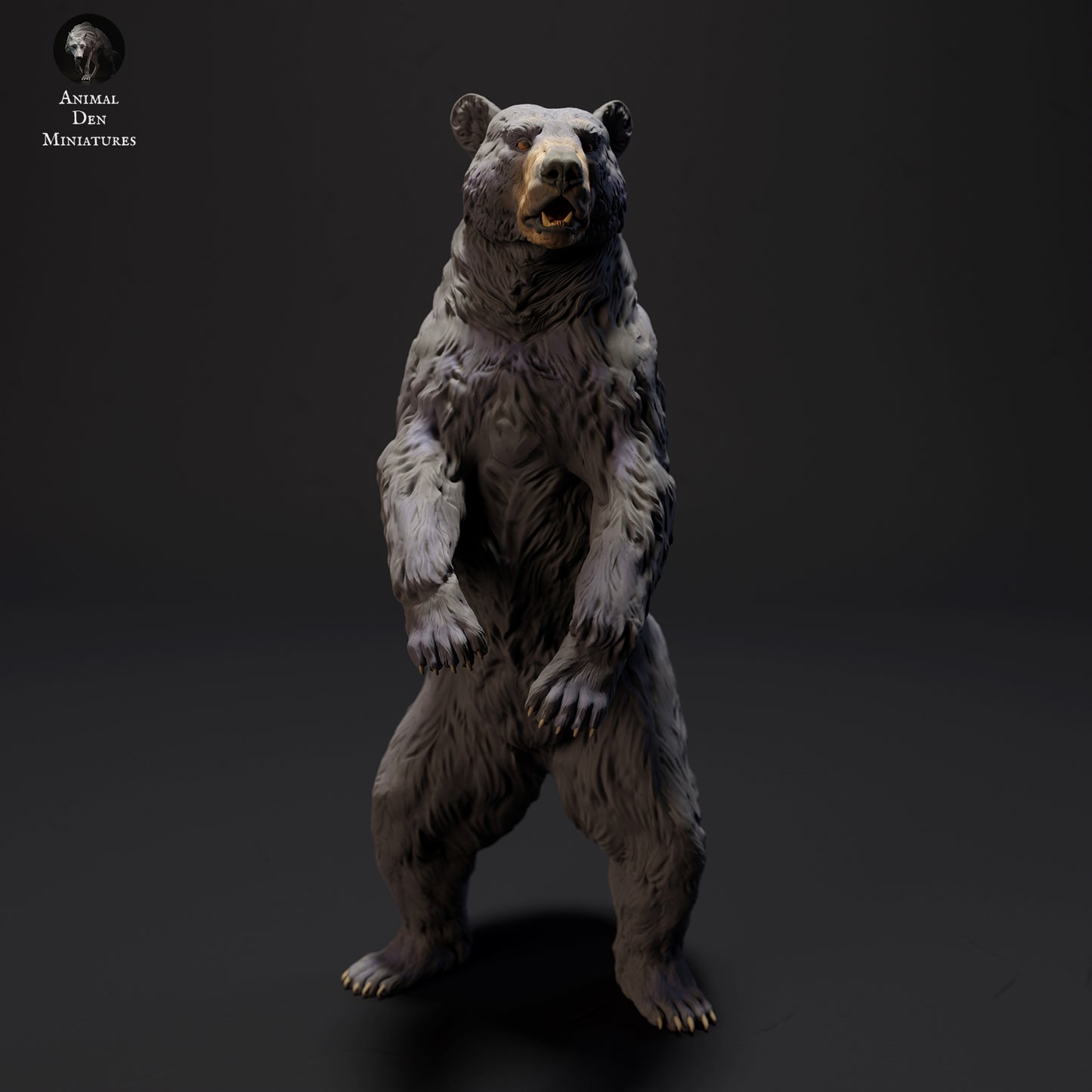 Black Bear Standing - Animal Den Miniatures