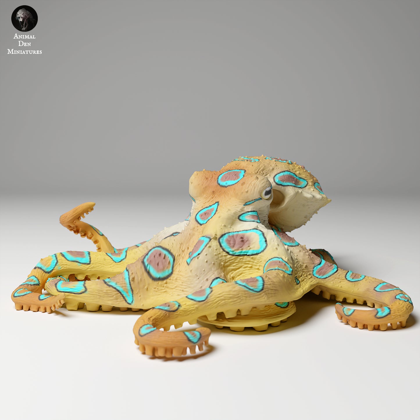 Greater Blue-Ringed Octopus - Animal Den Miniatures