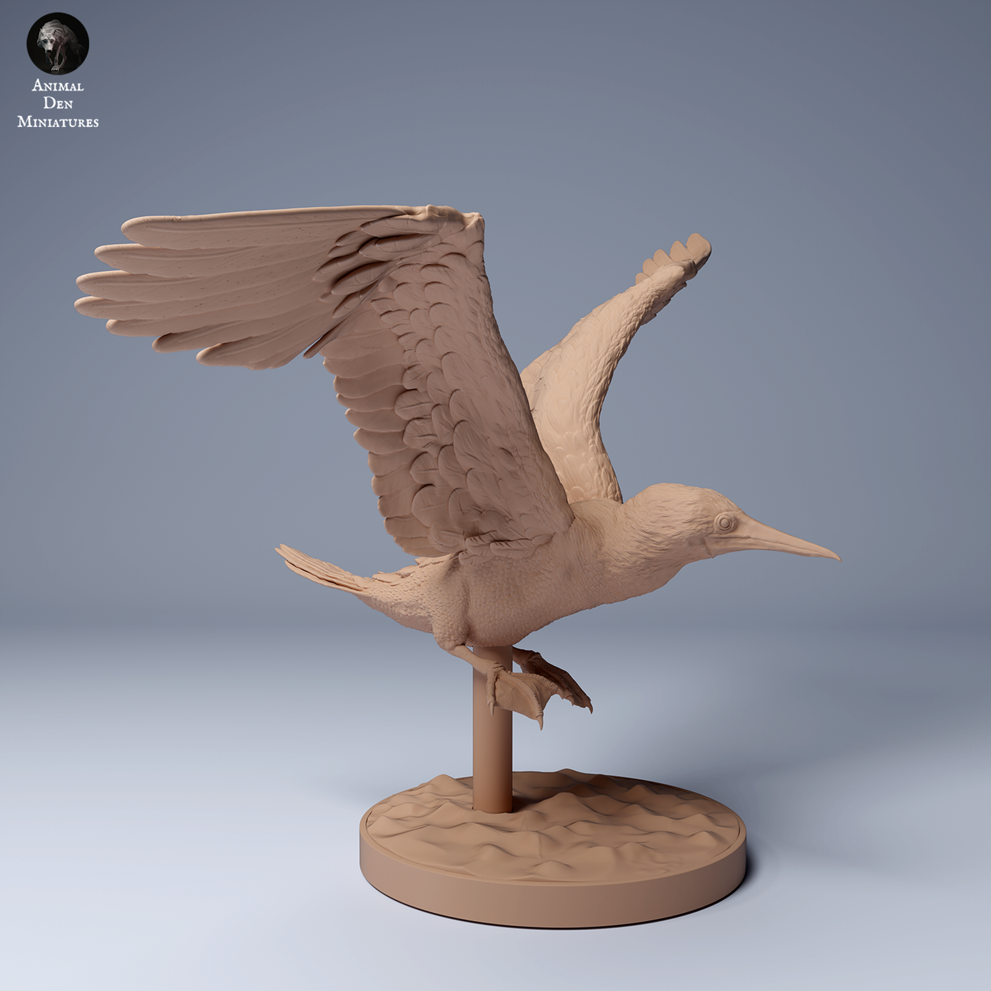 Blue Footed Booby Fly - Animal Den Miniatures