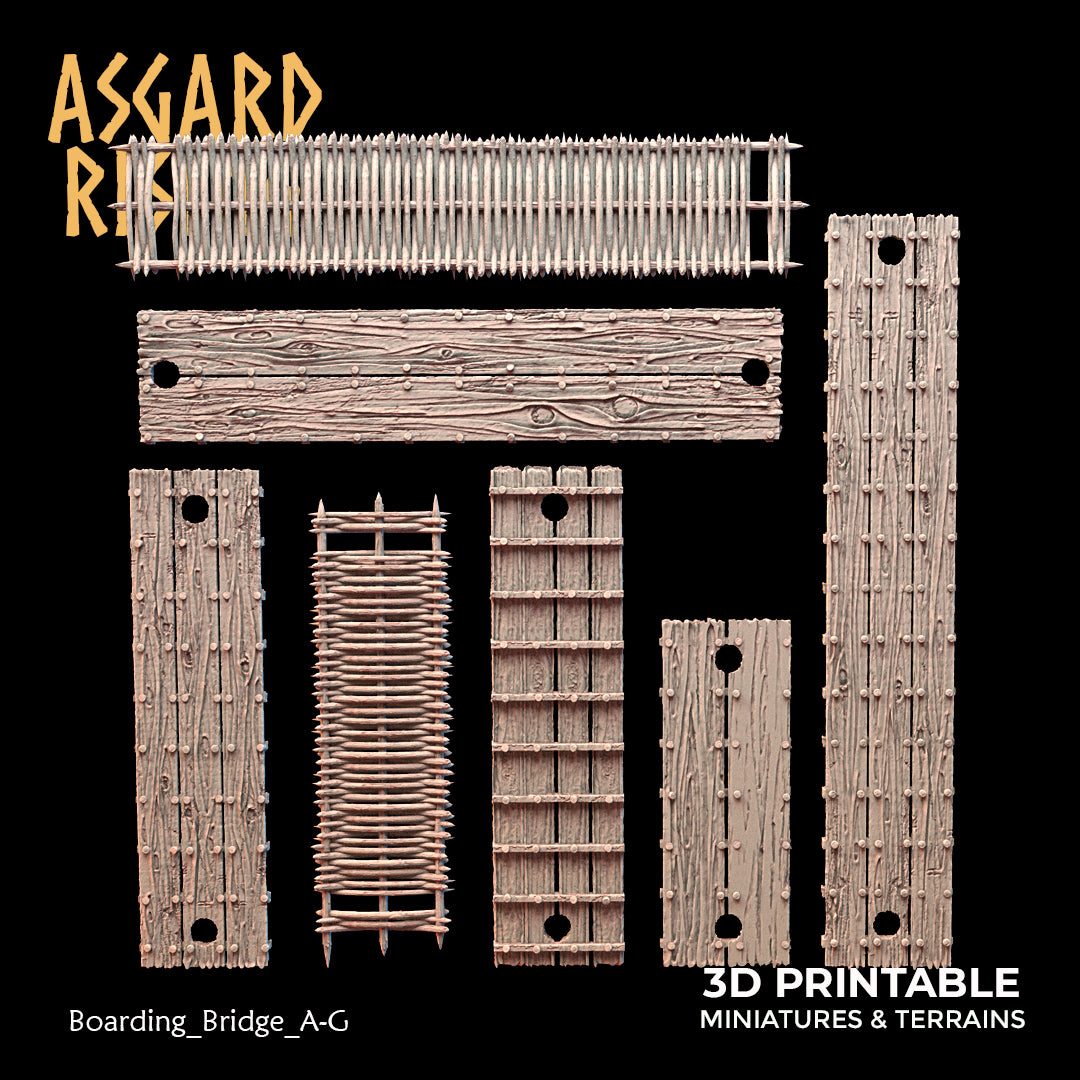 Expedition Drakkars (Viking Ships Scenery) - Asgard Rising