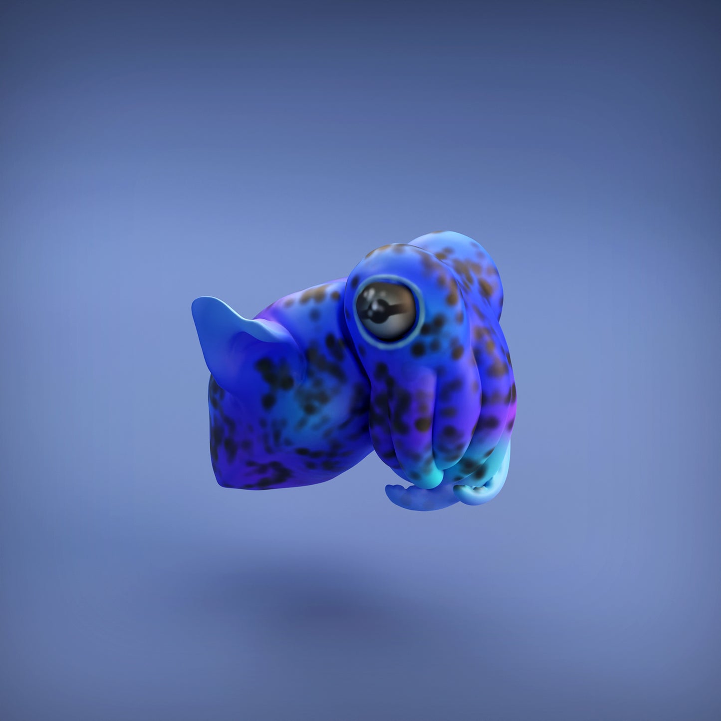 Bobtail Squid - Animal Den Miniatures