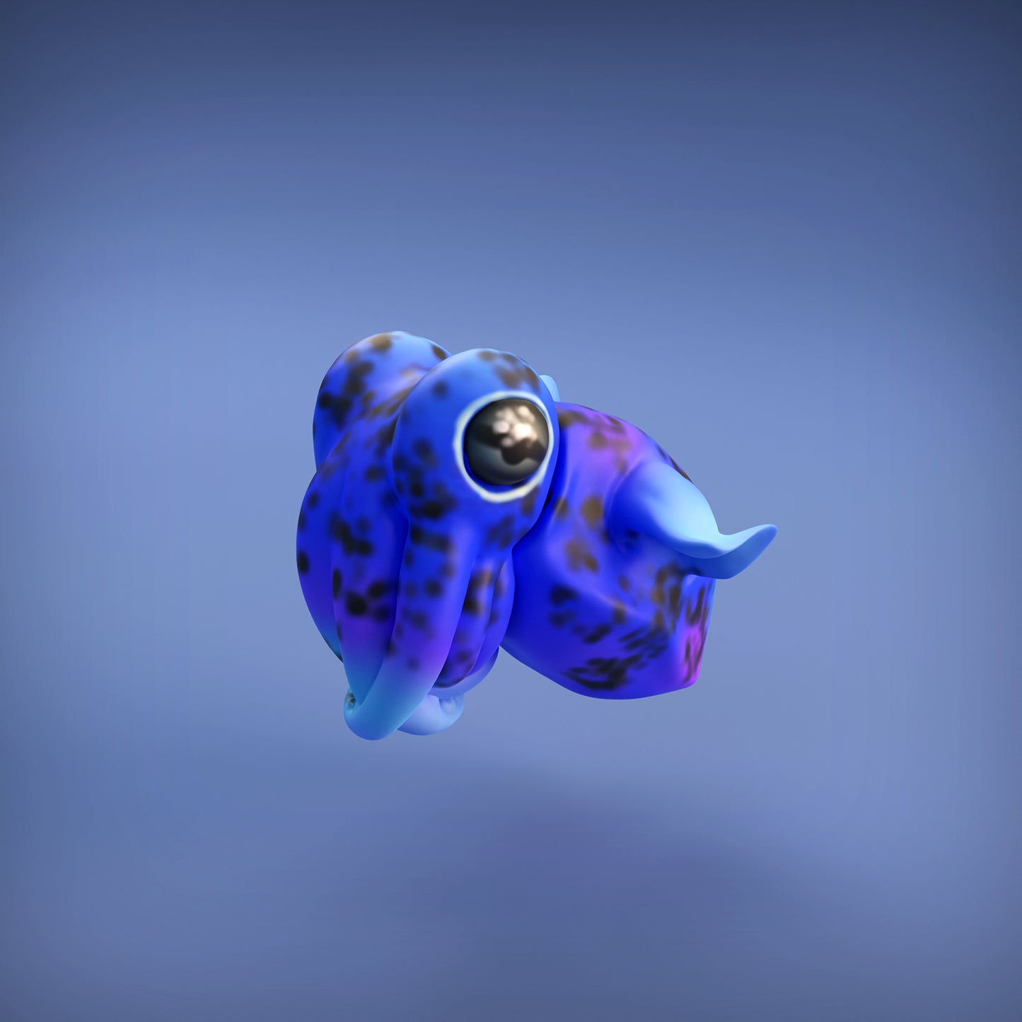 Bobtail Squid - Animal Den Miniatures