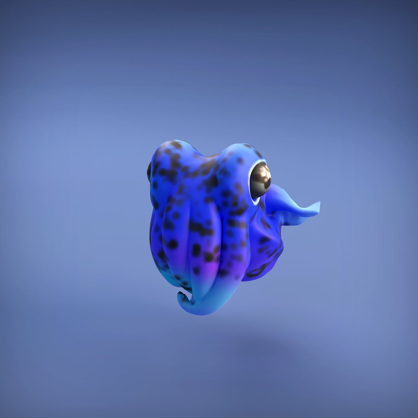 Bobtail Squid - Animal Den Miniatures