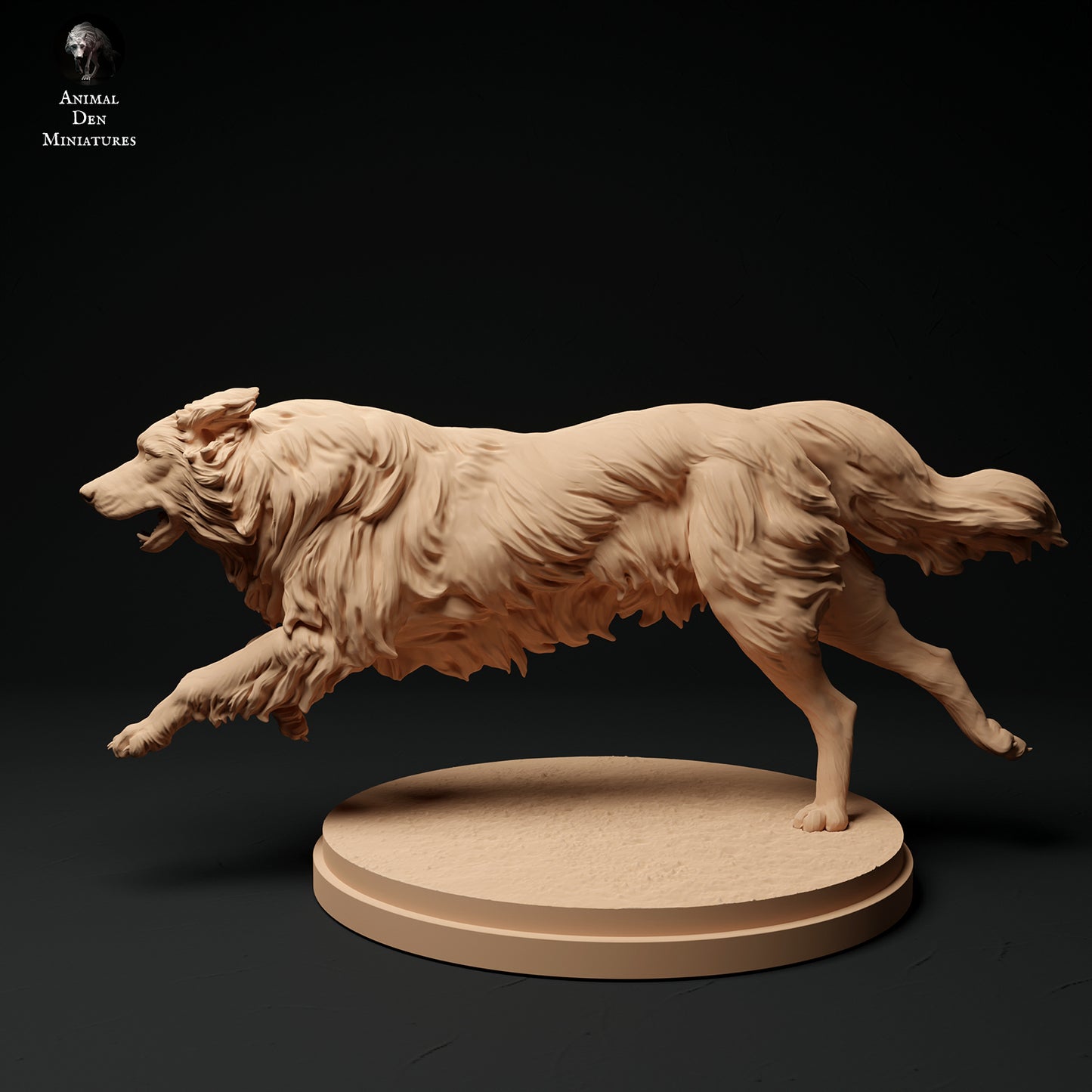 Border Collie Dog Pack - Animal Den Miniatures