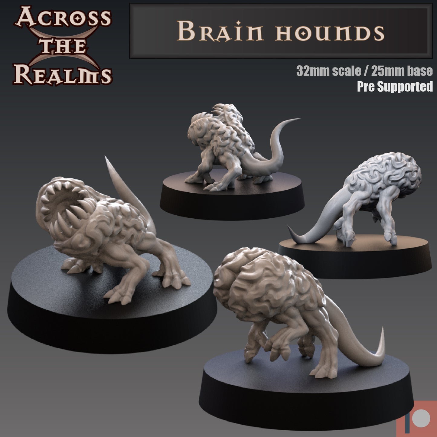 2x Brain Hounds - Across the Realms