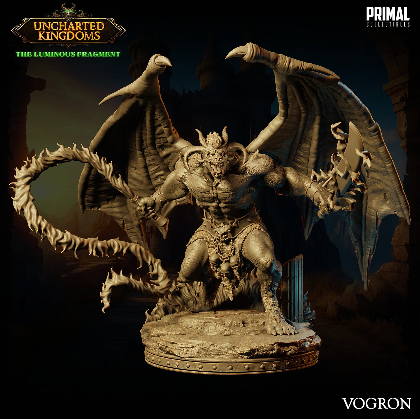 6 miniatures - 32mm - Dark Dominion Bundle - Uncharted Kingdoms