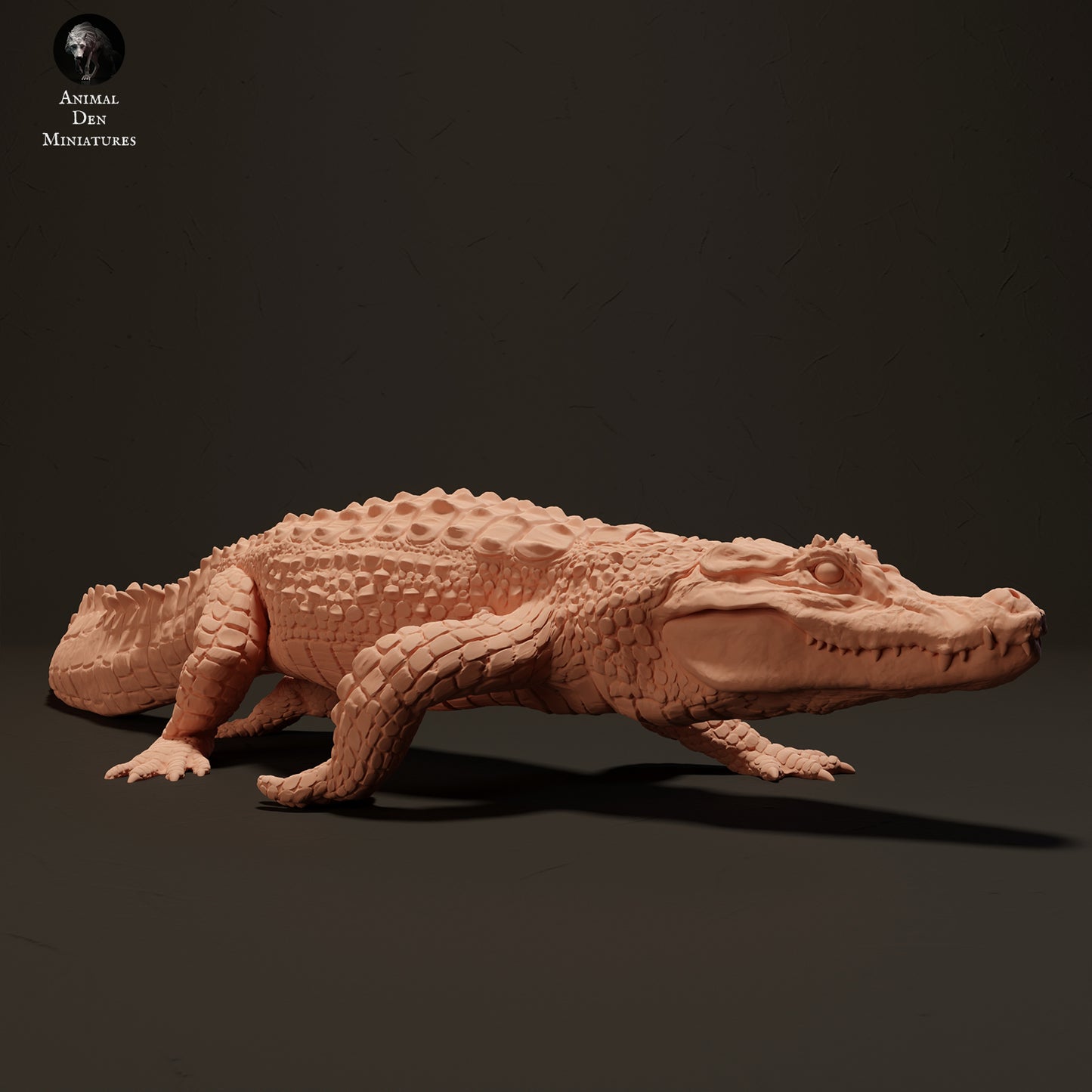 Black Caiman - Animal Den Miniatures