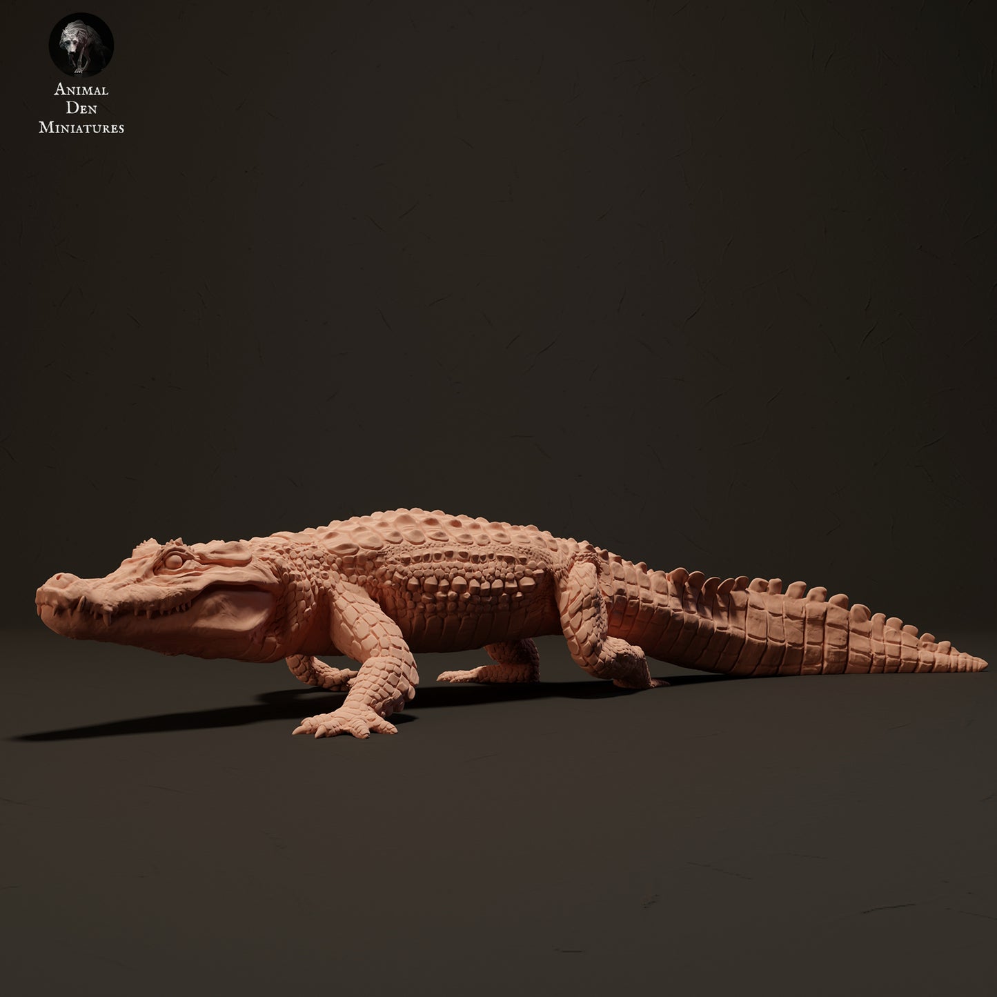 Black Caiman - Animal Den Miniatures