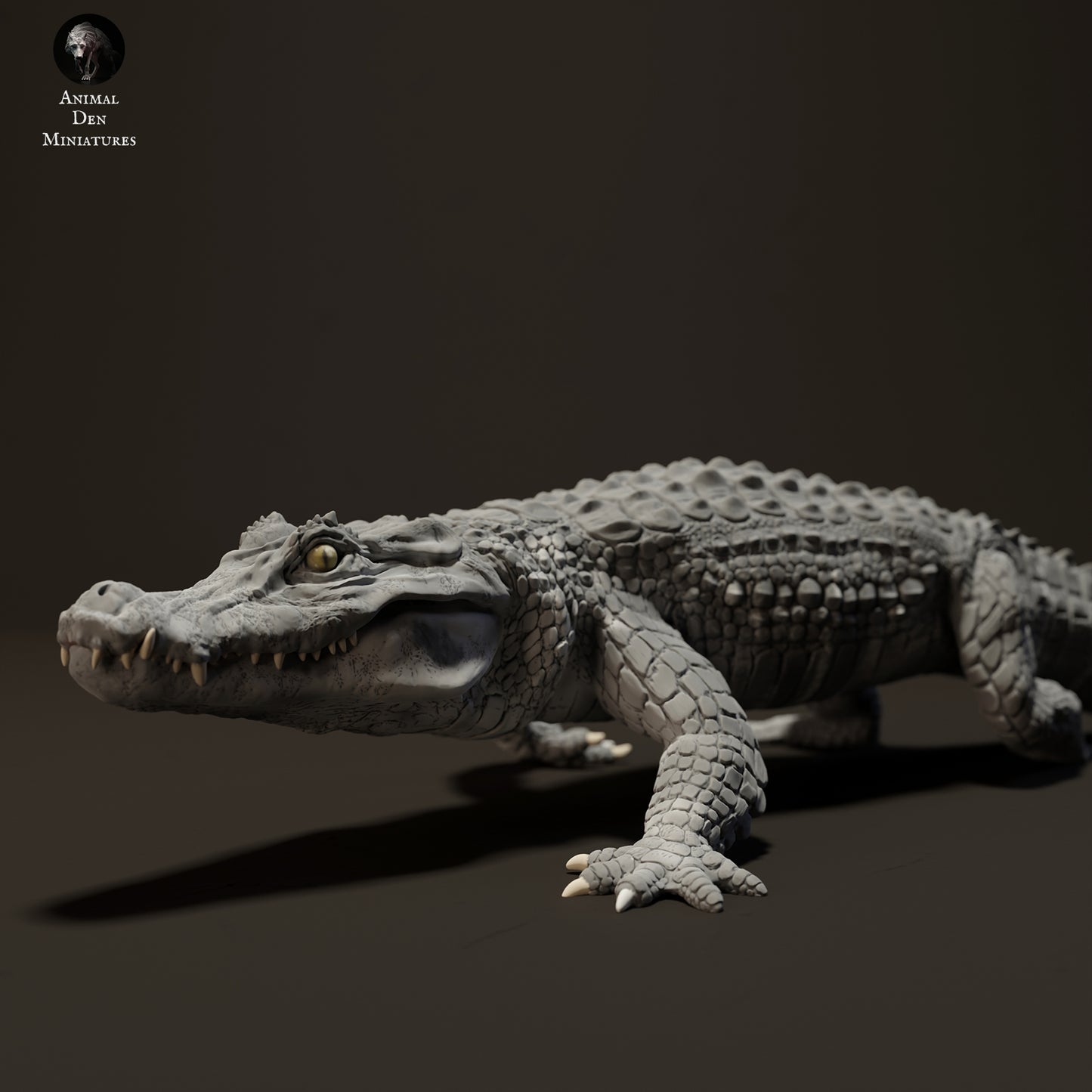 Black Caiman - Animal Den Miniatures