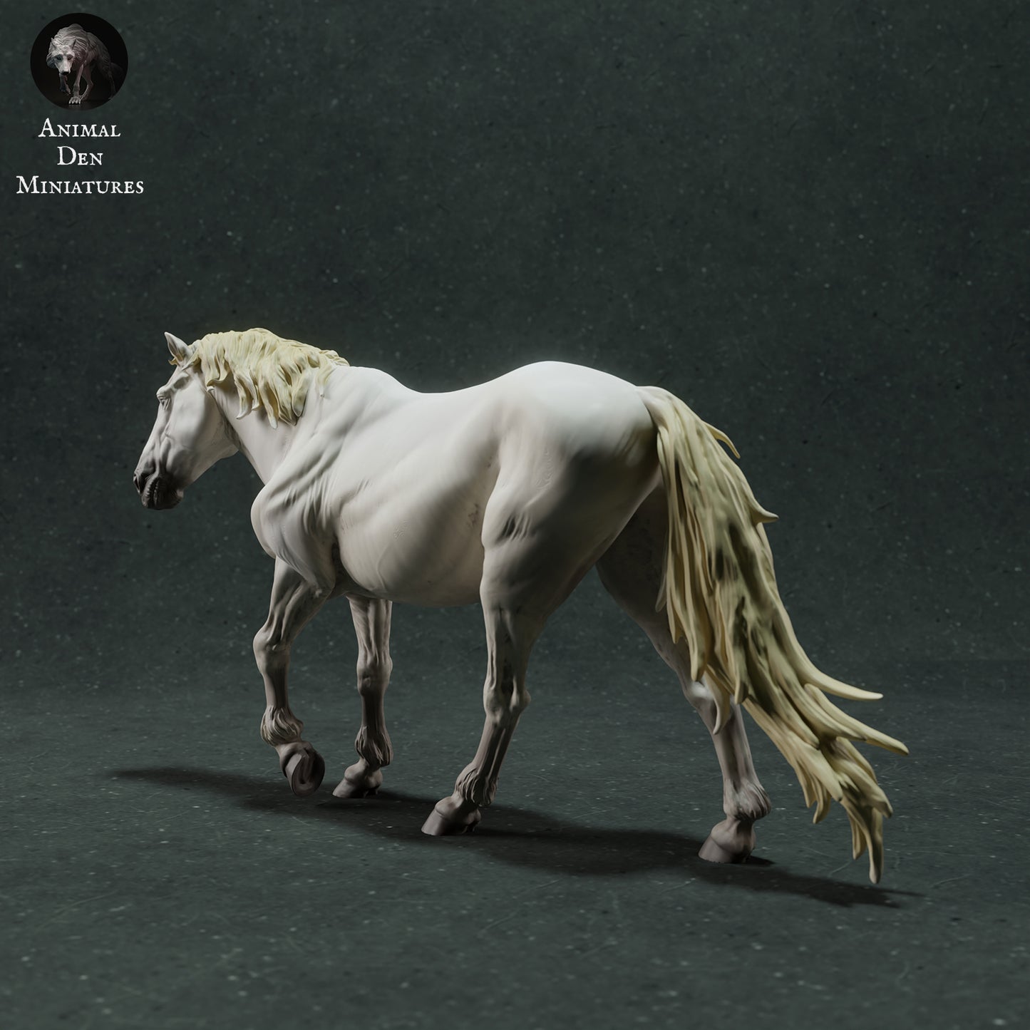 Camargue Horse - Animal Den Miniatures