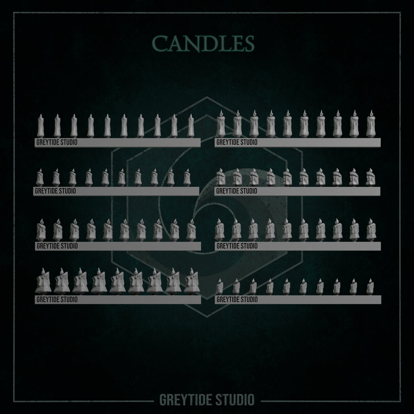 Candles - GreyTide Studio