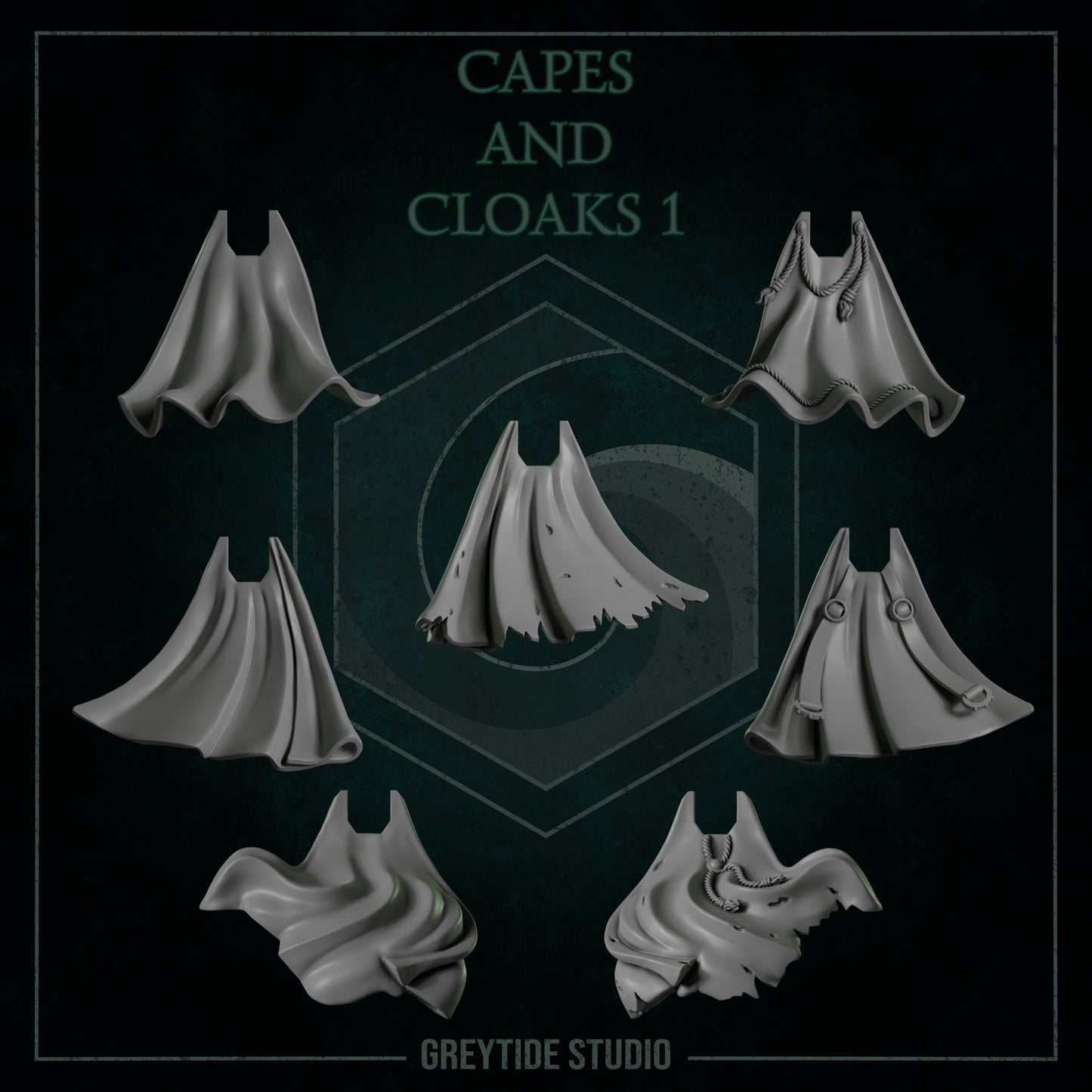 Capes and Cloaks - GreyTide Studio